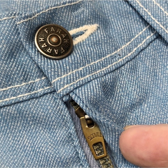 Vintage 70’s Farah High Rise Flare Jeans - Picture 5 of 10